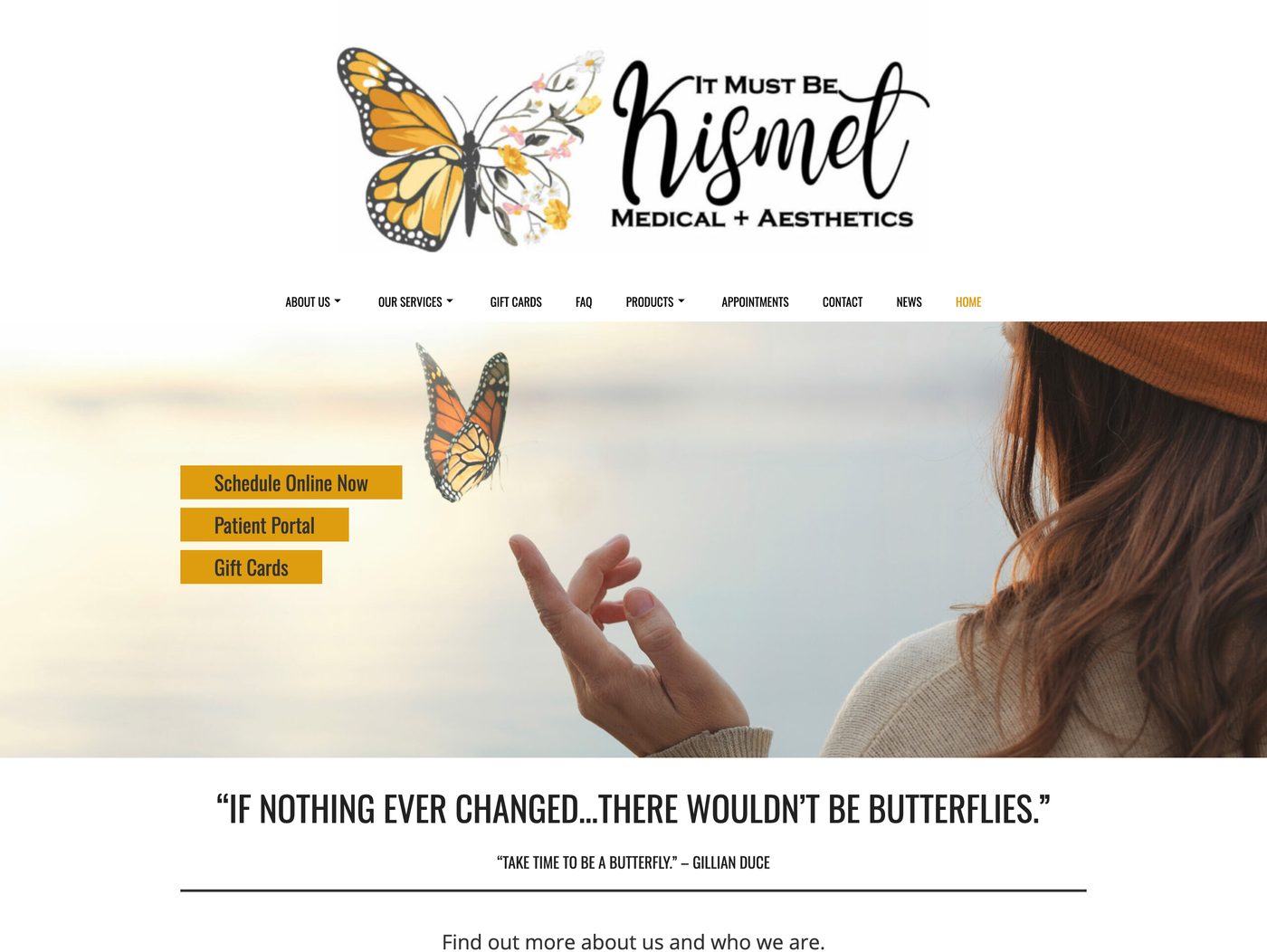 It Must Be Kismet — original self-built website